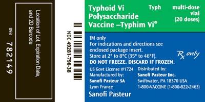 Principal Display Panel (20 Dose Vial Label)