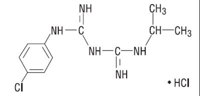 Proguanil HCl Chemical Structure (Ad25ab65 42aa 48f6 B5ed 247f3685d5bf 02)