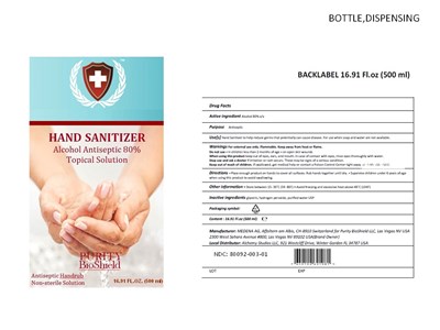 500 mL Bottle Dispenser (80092 003 01 500ml)