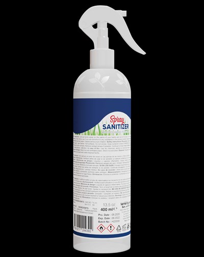 COVIDEX SPRAY 400 mL back - 400ml back