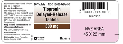 Image Description (Tiopronintablets 300mg 90t)