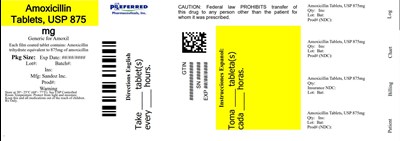 Amoxicillin Tablets Usp 875mg (Amoxicillin 05)