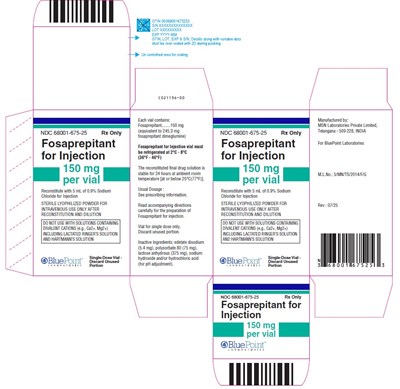 Caton (Fosaprepitant for Injection 150 mg per vial)