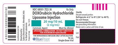 Vial Label- Doxorubicin HCl Liposome Injection 20mg/10 mg (6ba8cf1f 0639 4db5 A864 37077551bb70 05)