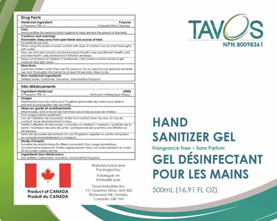 500ml Label (Bottle Label 500ml)