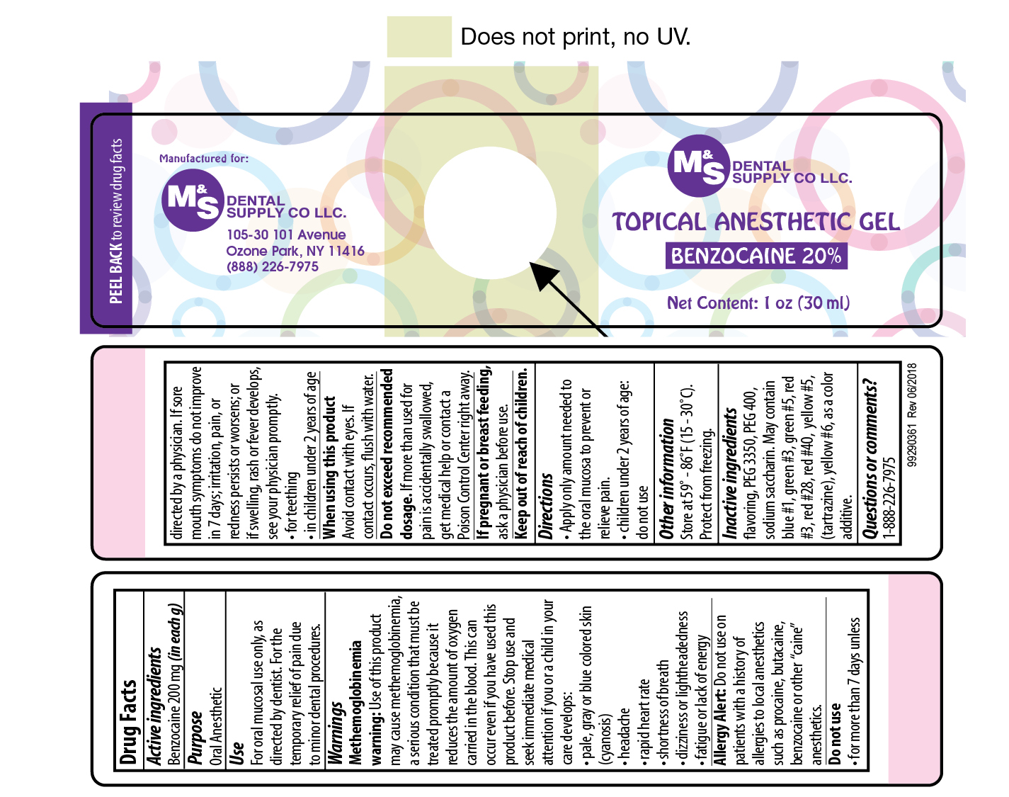 Product Images Ms Topical Anesthetic Photos Packaging, Labels