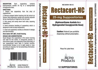 Acino Rectacort Hc12 Label (Acino Rectacort Hc12)