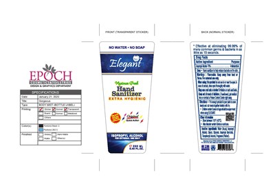 Label 2 (Eleg8 Hand Sanitizer 200706 250ml Rev1 Page 001)