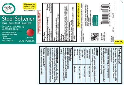 Docusate Sodium 50 mg, Sennosides 8.6 mg (Stool With Laxative 8 6 mg Red Tablets Tcb 1)