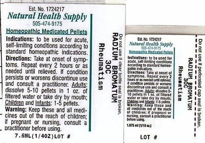 Rheumatism Label 4 (Nhs Rheumatism 4)