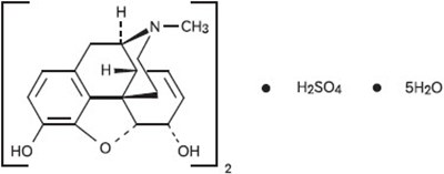 Chemical Structure (Morphine 01)