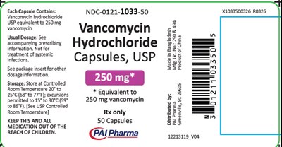 250 mg Bottle (Vanco 4)
