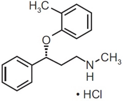 chemical structure - atomoxetine str