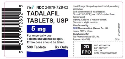 5mg-500tablets-bottle-label.jpg Package Label - 5mg 500tablets bottle label