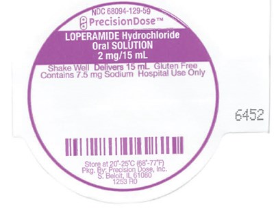 Principal Display Panel (2 mg/15 mL Cup Lid Label)