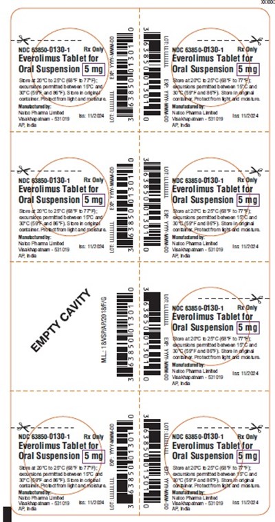 Carton-5 (Everolimus 5mg Foil)