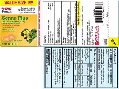 Docusate Sodium 50 mg, Sennosides 8.6 mg (Senna S Orange Tablets Tcb 1)