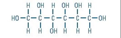 Sorbitol Structural Formula (Image 01)