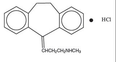Chemical Structure - nortriptyline 01