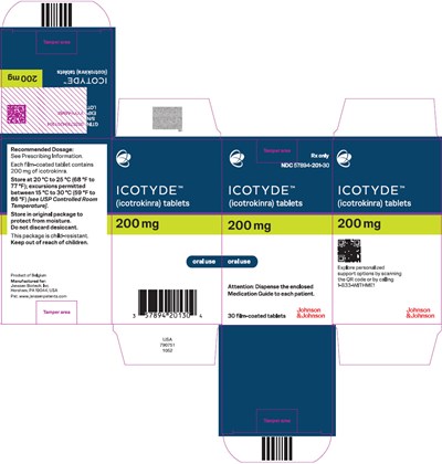 Principal Display Panel (200 mg Tablet Bottle Carton)