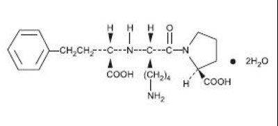 Lisinopril Structural Formula (Lisinoprilstructuralformula)