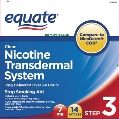 Nicotine Clear Patch Walmart 7mg Step 3 Carton (E36d4423 Db5f 4220 A6f7 693f7cf406b6 03)