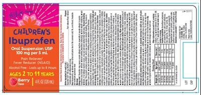 Berry Flavored 4fl Oz (120ml) (Ibuprofen Fig1)