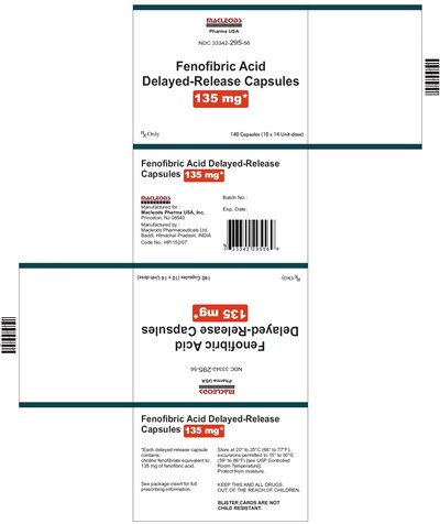 174 - fenofibric acid 135 mg 10x14s