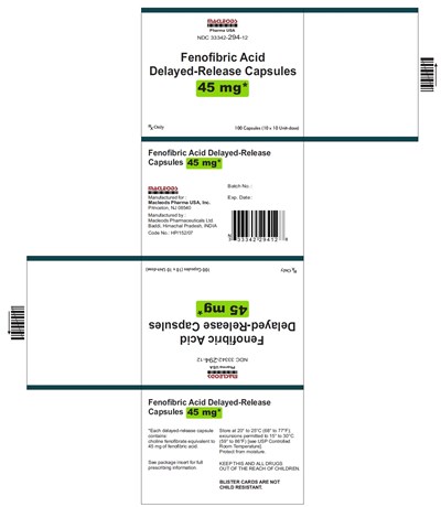 163 - fenofibric acid 45 mg 10x10s