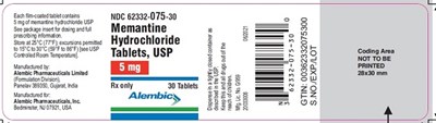 Memantine 5 mg