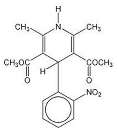 Nifedipine Chemical Structure (Nifedipine 01)