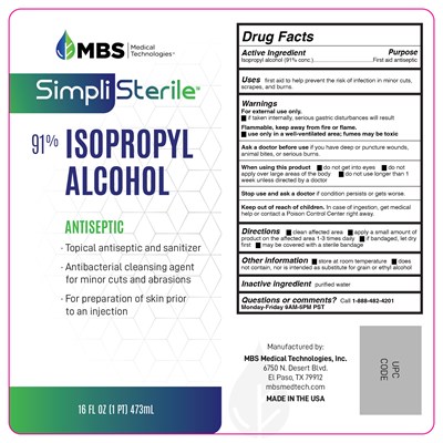 91-IPA-Label.jpg 91% Isopropyl Alcohol - 91 IPA Label