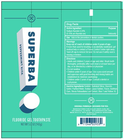 Principal Display Panel (142 g Tube Label)