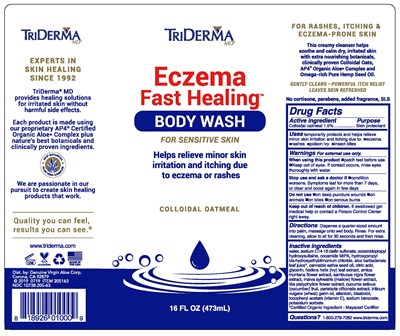 Bottle Label (Eczemafasthealing Bodywash 16.0oz Label Print 8.9.19)