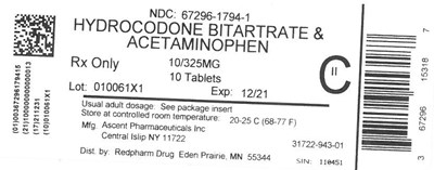 1o Count Label (67296 1794)