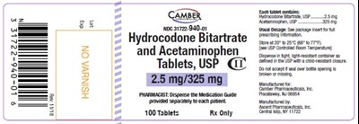 Hydrocodone-apap-2.5mg (Hydrocodone Apap 2.5mg)