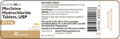 1 (Meclizine Hydrochloride Tablets Usp 3)