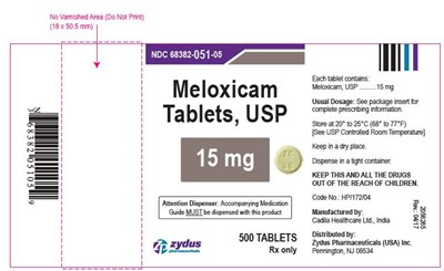 Meloxicam Tablets, 15 mg (86b423ad 7aab 4d96 83bf A259a61f8a9b 03)