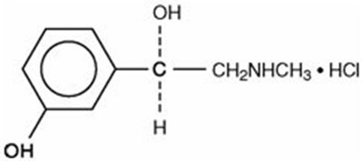 This Is An Image Of The Structural Formula Of Phenylephrine. (Promethazinevcsyrp 2)