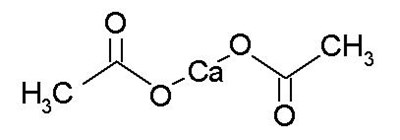 Calcium Acetate Structural Formula (Calcium Acetate Figure 1)