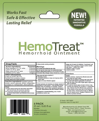 Product Label (Hemotreat)
