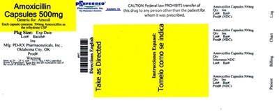 Amoxicillin Capsules 500mg (43063563)