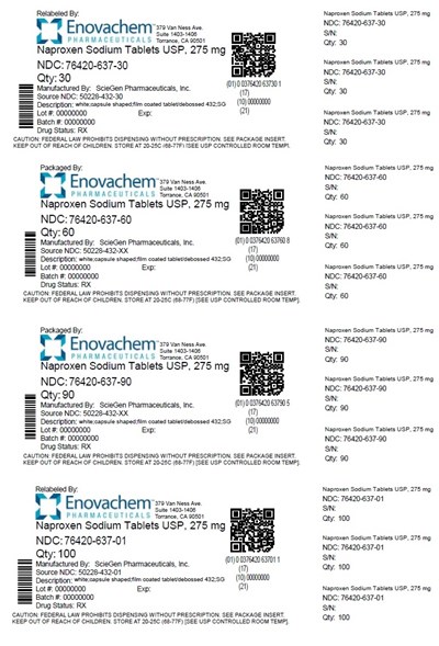 Label (Naproxensodiumtabs 275mg)