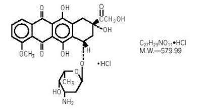 Adriamycin Injection Structural Formula - adriamycin doxorubicin hcl injection novaplus 1