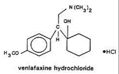 Chemical Structure - venlafaxine str
