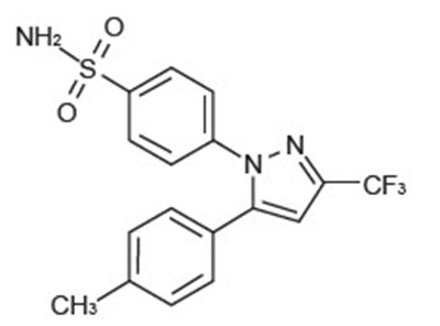 Chemical Structure (Celecoxib 01)