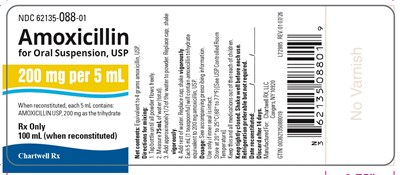 "image Description" (Amox Os 200mg 5ml 100ml Bottle Label)