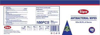 Label - 100 non alcohol