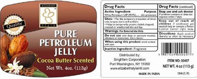 PRINCIPAL DISPLAY PANEL - petroleum jelly cocoa butter scented