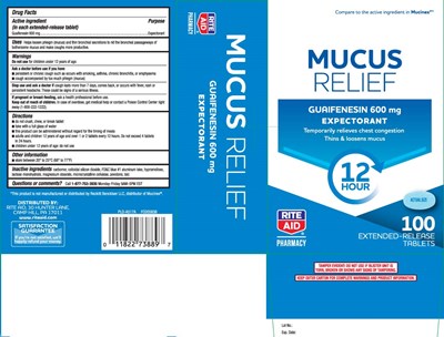mucus-relief-600-mg-extended-release-caplets-1.jpg Guaifenesin 600 mg - mucus relief 600 mg extended release caplets 1